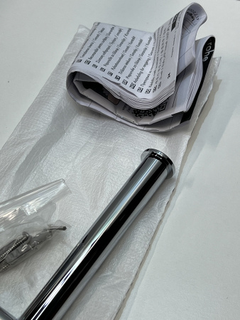 Держатель для туалетной бумаги hansgrohe Logis Universal без крышки 41726000/U, хром, уцененный товар