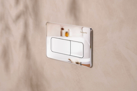 Панель смыва hansgrohe iFrame Original Q, 66001000, хром