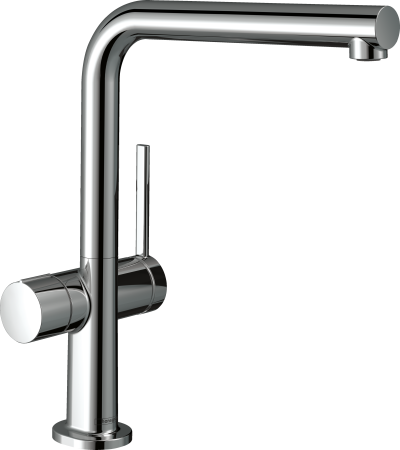 Смеситель для кухонной мойки hansgrohe Talis M54 270, с запорным вентилем 72827000, хром