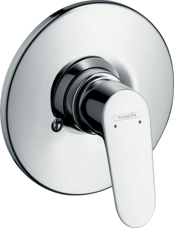Внешняя часть смесителя для душа hansgrohe Focus E2 скрытого монтажа 31967000, хром