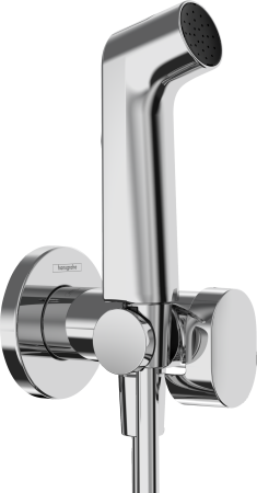Гигиенический душ hansgrohe 1jet S со смесителем, держателем и шлангом 125 см. 29232000, хром