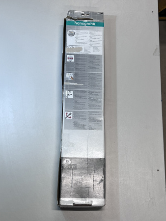 Душевой гарнитур hansgrohe Crometta 100 Vario, 2 режима, со штангой 65 см 26532400, белый/хром, уцененный товар