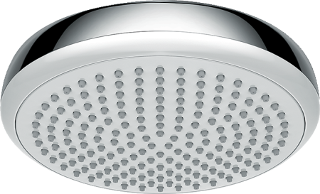 Верхний душ hansgrohe Crometta 160 1jet 26577400, белый/хром