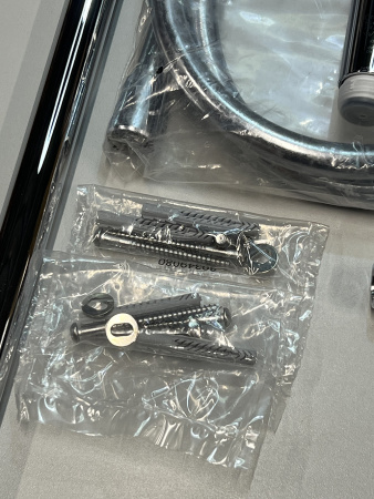 Душевая система hansgrohe Crometta E 240 1jet EcoSmart Reno с переключателем потоков 27289000/U, хром, уцененный товар