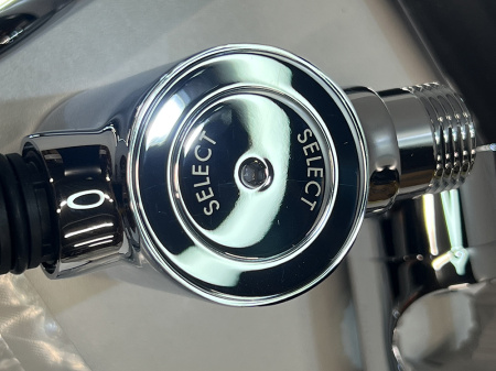 Душевая система hansgrohe Crometta E 240 1jet EcoSmart Reno с переключателем потоков 27289000/U, хром, уцененный товар