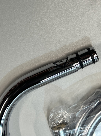 Душевая система hansgrohe Crometta E 240 1jet EcoSmart Reno с переключателем потоков 27289000/U, хром, уцененный товар