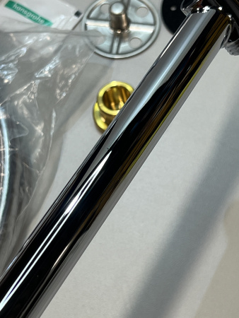 Душевая система hansgrohe Crometta E 240 1jet EcoSmart Reno с переключателем потоков 27289000/U, хром, уцененный товар