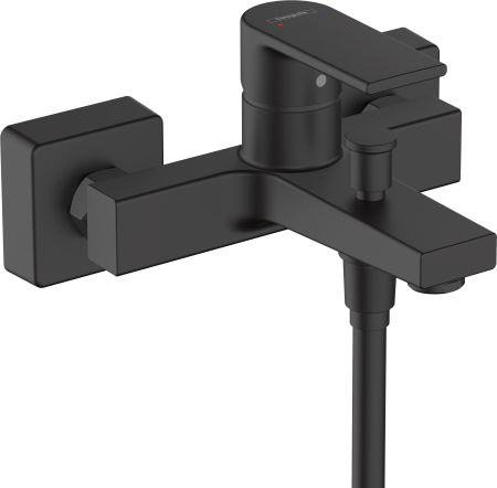 Смеситель для ванны hansgrohe Vernis Shape 71450670, матовый черный