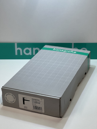 Смеситель для раковины hansgrohe Metropol 110 со сливным клапаном Push-Open 32507700/U, матовый белый, уцененный товар