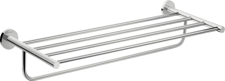 Полка с держателем для полотенец hansgrohe Logis Universal 41720000, хром