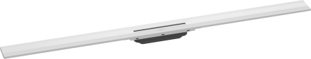 Внешняя часть трапа для душа hansgrohe RainDrain Flex, 120 см, укорачиваемая 56054700, матовый белый