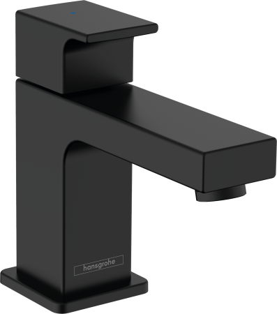 Кран для холодной воды hansgrohe Vernis Shape 70, без сливного гарнитура 71592670, матовый черный