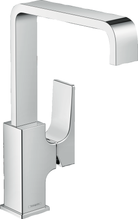 Смеситель для раковины hansgrohe Metropol 230 с поворотным изливом 32511000, хром
