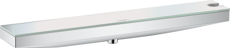 Шланговое подключение hansgrohe Rainfinity Porter 500 с полкой и держателем для душа справа 26858000, хром