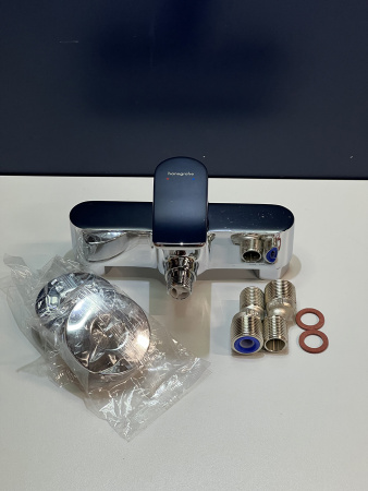 Смеситель для душа hansgrohe Metris 31680000/U, хром, уцененный товар