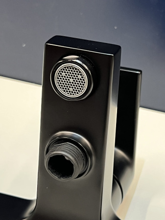 Смеситель для ванны Hansgrohe Vernis Shape 71450670/U1, матовый черный, уцененный товар