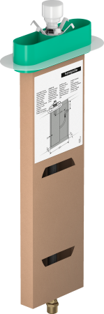 Встраиваемая часть для монтажа на край ванны hansgrohe sBox 13560180