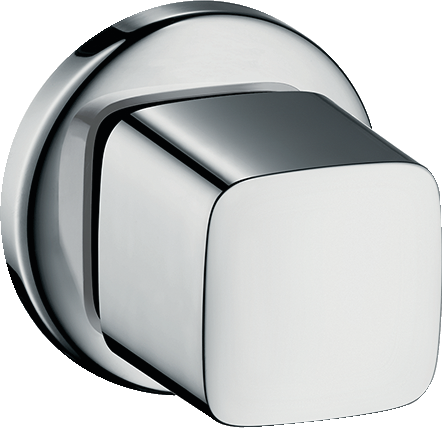 Запорный вентиль hansgrohe Metris скрытого монтажа 31677000, хром