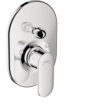 Внешняя часть смесителя для ванны hansgrohe Vernis Blend скрытого монтажа 71449000, хром