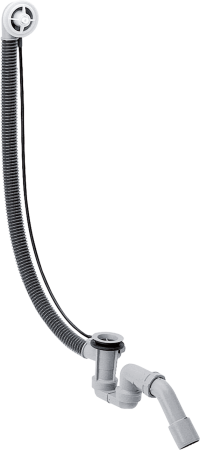 Скрытая часть системы слива-перелива для нестандартных ванн hansgrohe Flexaplus 58141180