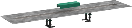 Монтажный набор для внешней части слива для душа hansgrohe RainDrain 120 см 56015180