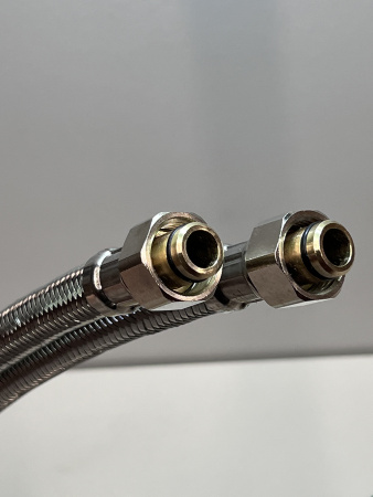 Встраиваемая часть смесителя hansgrohe на край ванны на 4 отверстия 13440180/U, уцененный товар