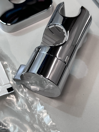 Душевая система hansgrohe Croma E 280 1jet с термостатом для ванны 27687000/U1, хром, уцененный товар
