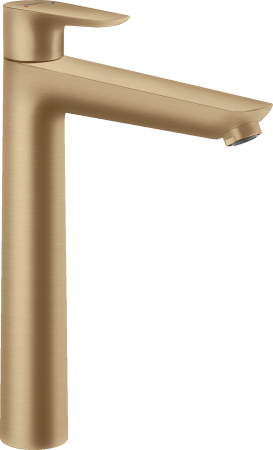 Смеситель для раковины hansgrohe Talis E 240, со сливным гарнитуром 71716140, шлифованная бронза