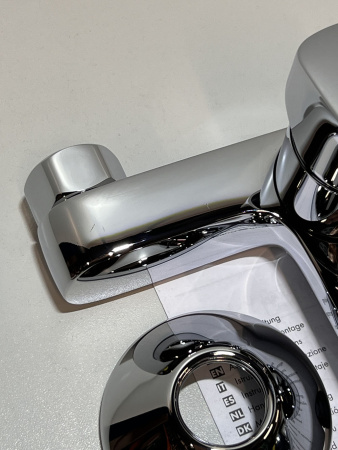 Смеситель для ванны hansgrohe Logis 71400000/U3, хром, уцененный товар