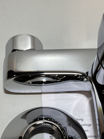 Смеситель для ванны hansgrohe Logis 71400000/U3, хром, уцененный товар