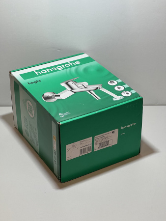 Смеситель для ванны hansgrohe Logis 71400000/U3, хром, уцененный товар