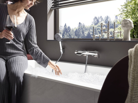Готовый набор для ванны hansgrohe Vivenis с ручным душем Pulsify HG-PR60, хром