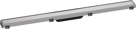 Внешняя часть трапа для душа hansgrohe RainDrain Match, 90 см, с регулировкой по высоте 56040800, под сталь