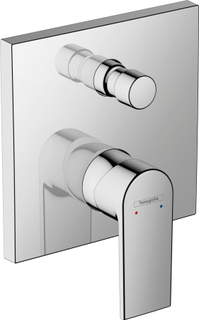 Внешняя часть смесителя для ванны hansgrohe Vernis Shape скрытого монтажа 71469000, хром