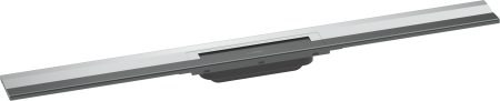 Внешняя часть трапа для душа hansgrohe RainDrain Flex, 90 см, укорачиваемая 56052000, хром