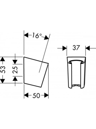Готовый набор для ванны hansgrohe Ecostat с ручным душем Raindance HG-PR118, хром