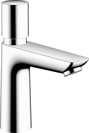 Кран для холодной воды hansgrohe Talis E 110 с автоматическим отключением, без сливного гарнитура 71719000, хром