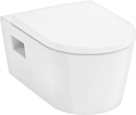 Унитаз hansgrohe EluPura Original S подвесной с сиденьем без микролифта 60207450, белый