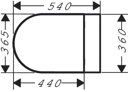 Унитаз hansgrohe EluPura Original S подвесной с сиденьем без микролифта 60207450, белый