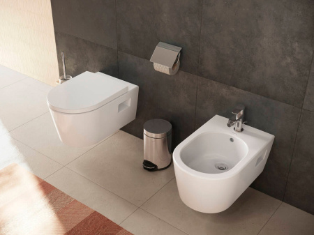 Унитаз hansgrohe EluPura Original S подвесной с сиденьем без микролифта 60207450, белый
