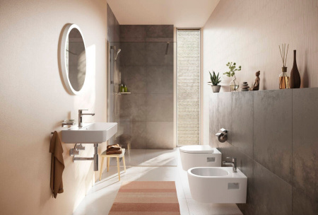 Унитаз hansgrohe EluPura Original S подвесной с сиденьем без микролифта 60207450, белый