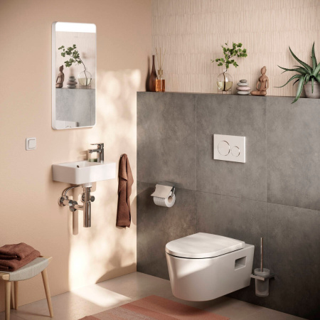 Унитаз hansgrohe EluPura Original S подвесной с сиденьем без микролифта 60207450, белый