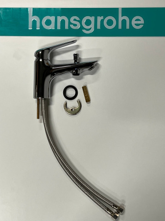 Смеситель для ванны hansgrohe Novus Monotrou на край ванны 71321000/U, хром, уцененный товар