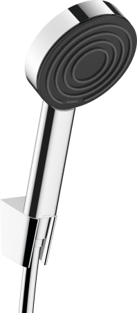 Душевой набор hansgrohe Pulsify S 105 1jet с держателем и шлангом 125 см 24301000, хром