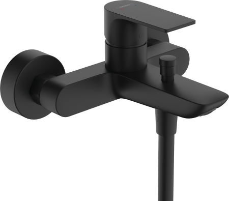 Смеситель для ванны hansgrohe Rebris E, 72450670, матовый черный