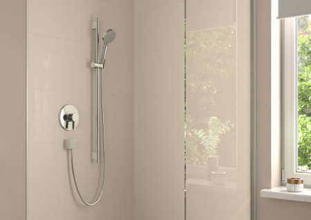 Ручной душ hansgrohe Vernis Blend 100 2jet Vario EcoSmart 26340000, хром