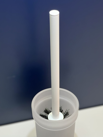 Туалетный ершик hansgrohe AddStoris с настенным держателем 41752700/U, матовый белый, уцененный товар