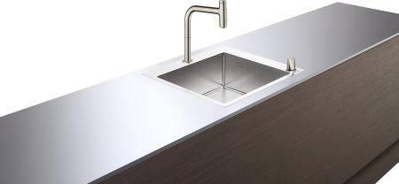 Кухонная комбинация hansgrohe C71-F450-06 врезная 43201800, под сталь