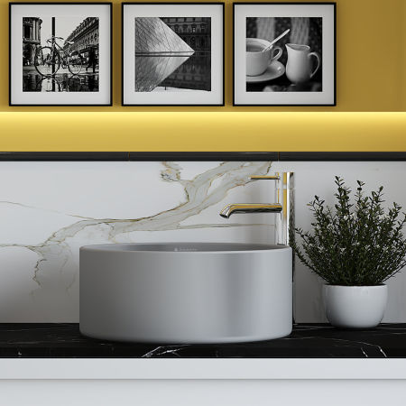 Смеситель для раковины Aqueduto CANO L-size CAN0300, хром