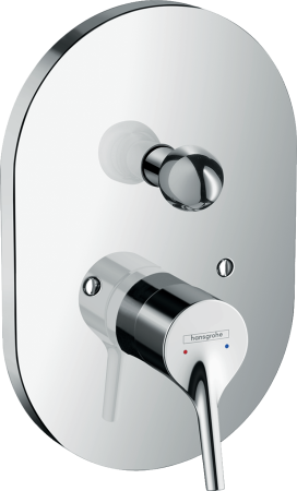 Внешняя часть смесителя для ванны hansgrohe Talis S скрытого монтажа 72407000, хром